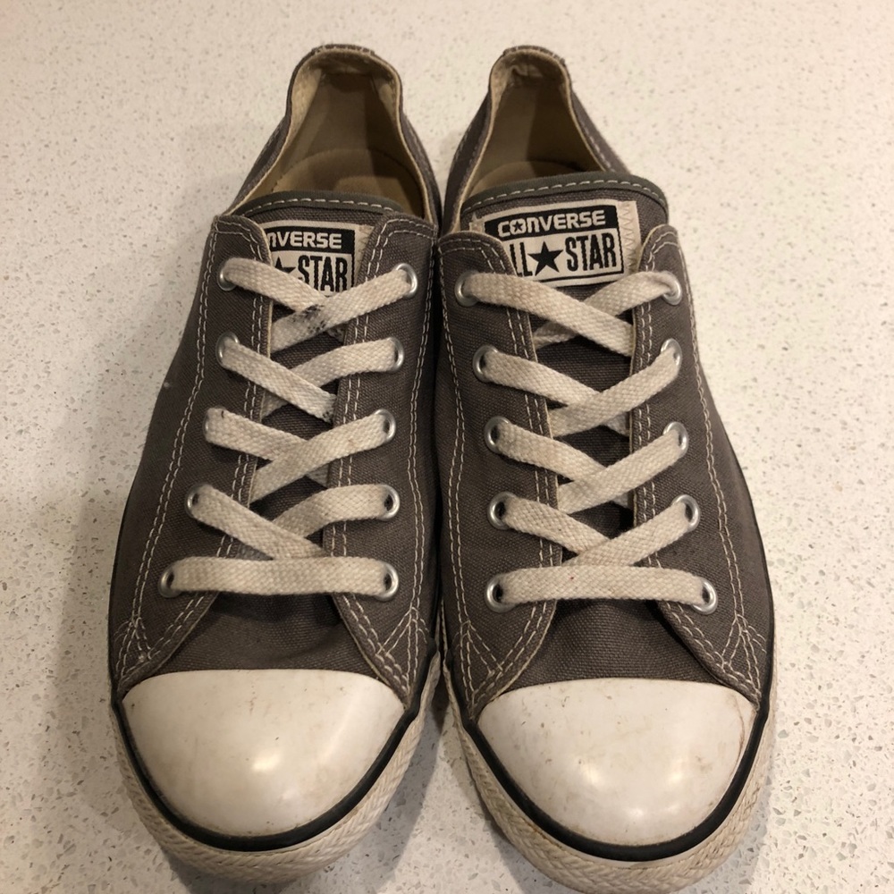Grey Converse Shoes